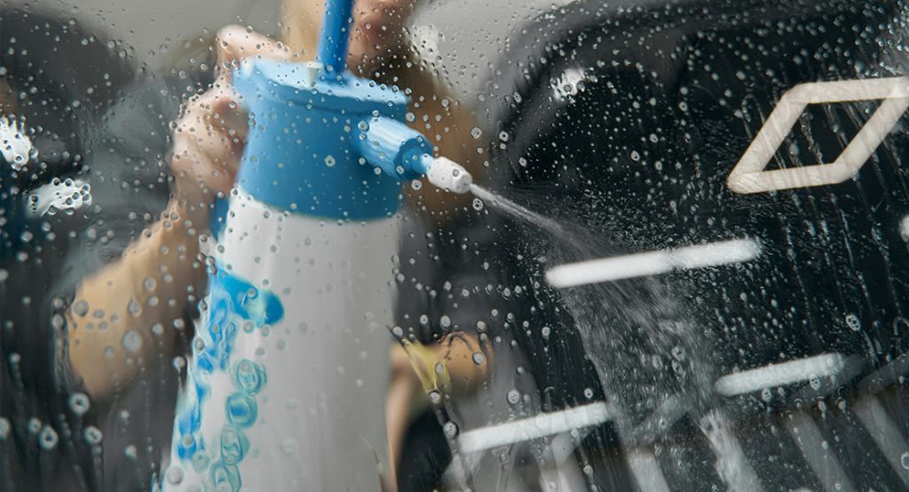 Use the Professional Soapy Water Method