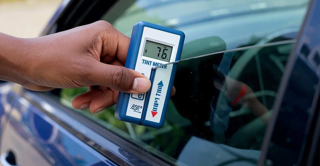 How to Read a Tint Meter During California Traffic Stops