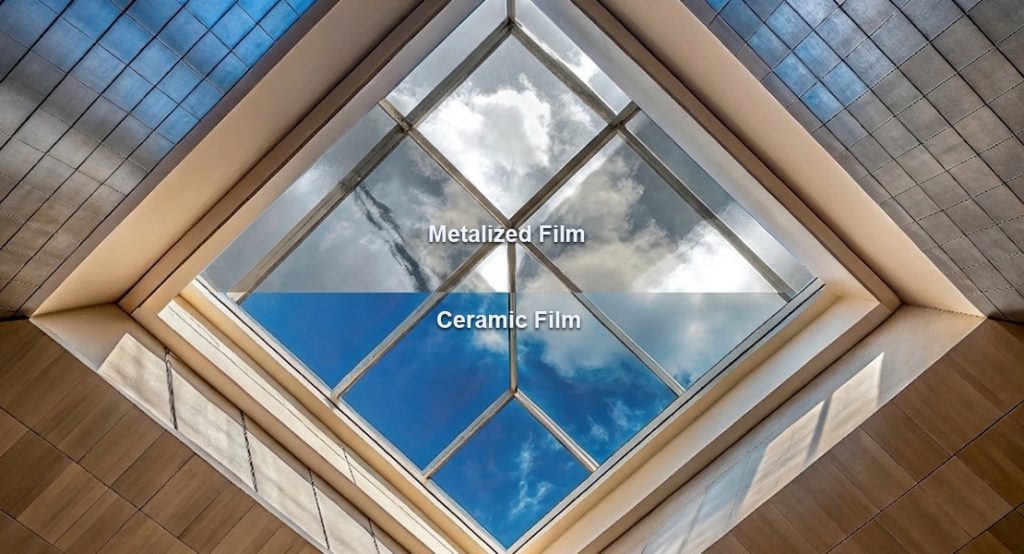 Ceramic vs Metalized Film for Your Skylight
