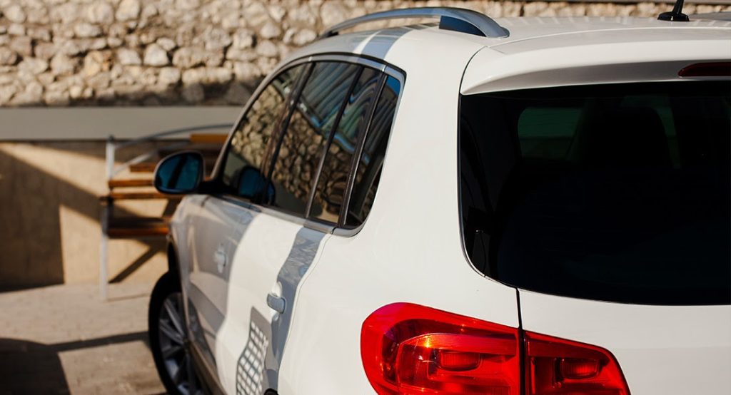 Front and Rear Windows Have Different Tint Rules